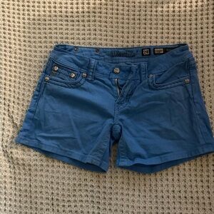 Miss Me Blue Jean Shorts